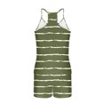 thumbnail image 6 of cfhntfmh Pajamas for Women Sets Sleeveless Tank and Shorts Summer Knit Striped 2-Piece Cute Pjs Soft Loungewear Set, 6 of 6