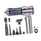 thumbnail image 3 of Aspiradora portátil potente de aleación de aluminio compacta inalámbrica Morado plateado, 3 of 9