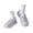 Grey, variant on Wide Toe Box Clogs for Men Breathable Non Slip Platform Sandals Hollow Out Slip On Lightweight Slide Walking Shoes Black Size 8