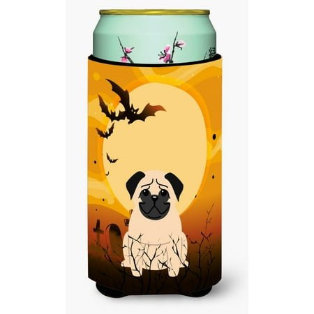 

Carolines Treasures BB4274TBC Halloween Pug Fawn Tall Boy Beverage Insulator Hugger Tall Boy multicolor