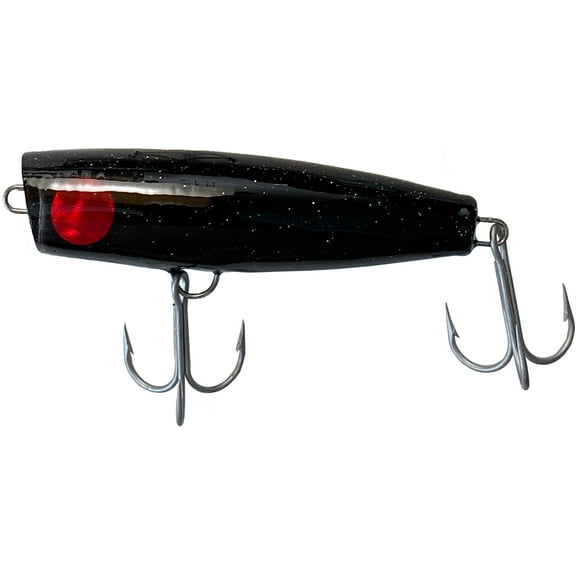 Kaku Swim Popper Black Fishing Lure