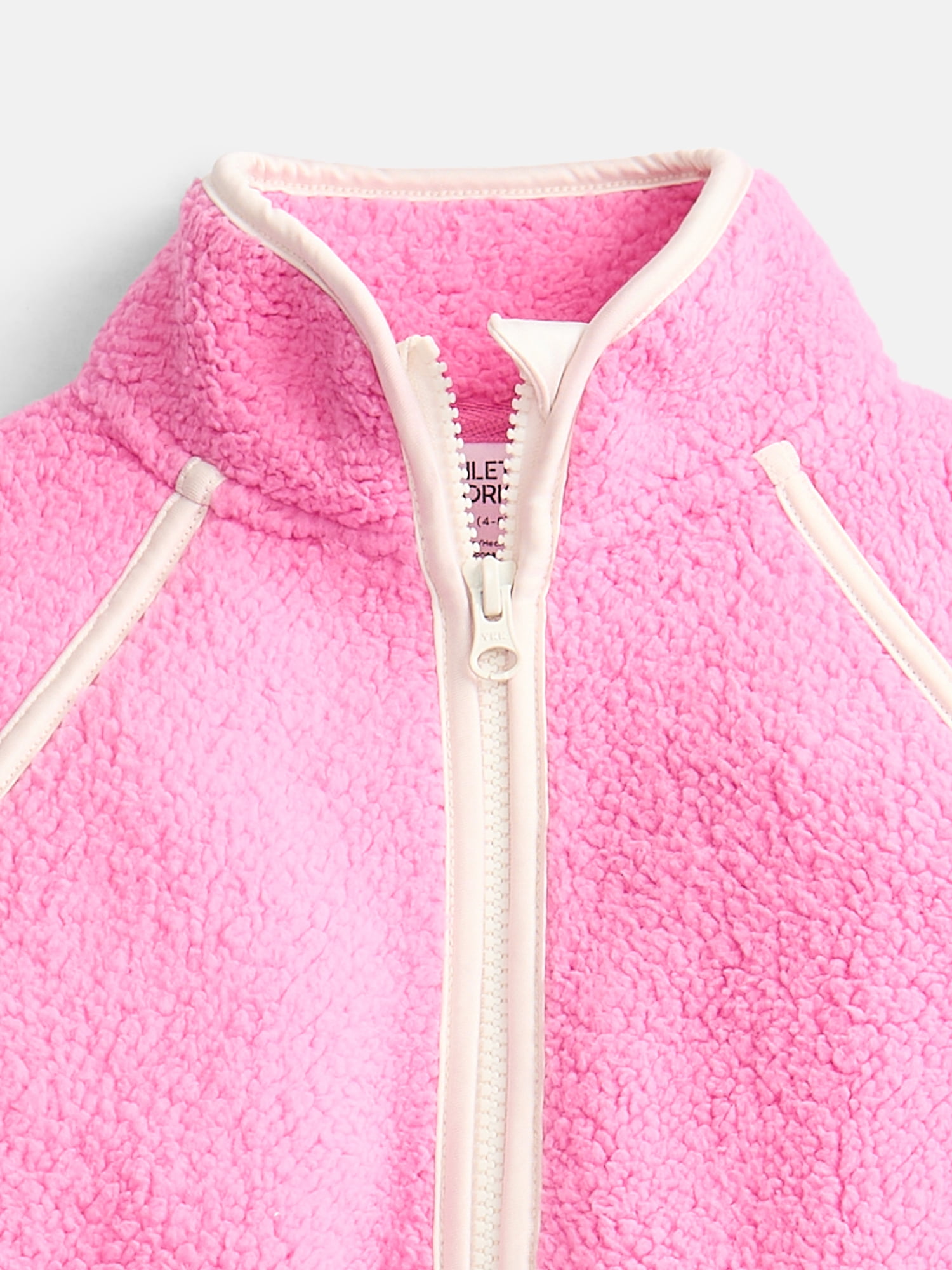 Athletic Works Girl's Faux Shearling Jacket, Sizes 4-18