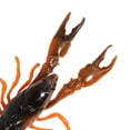 thumbnail image 5 of Tackle HD 8-Pack Hi-Def Craw Bass Lures, 3D Scanned From Live Crawfish, 3-Inch Soft Plastic Crawfish Lures for Bass Fishing, Rubber Fishing Lures for Freshwater, Brown & Orange, 5 of 7