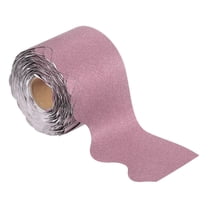 Uxcell 3" x 65.6ft Bulletin Board Border Scalloped Trim Strips Wall Decor for Classroom Poster Boards Pink