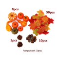 thumbnail image 2 of Mini Artificial Pumpkins and Gourds Maple Leaves Pine Cones Acorns for Festival Thanksgiving Fall Harvest Home Decoration Halloween Decoration YONGSHENG HD, 2 of 6