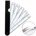 thumbnail image 1 of Fan Shape Scale Ruler with 5 Blades Engineering Multifunctional foldable rulers, 1 of 10