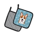 thumbnail image 2 of Carolines Treasures BB1688PTHD Porte-Pot Flocon de Neige Rouge Corgi, 7.5 x 3 x 7.5 Po., 2 of 3