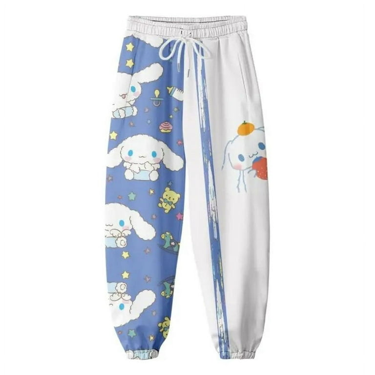 Sanrio Anime Kawaii Cinnamoroll Sweater Pants Men's and