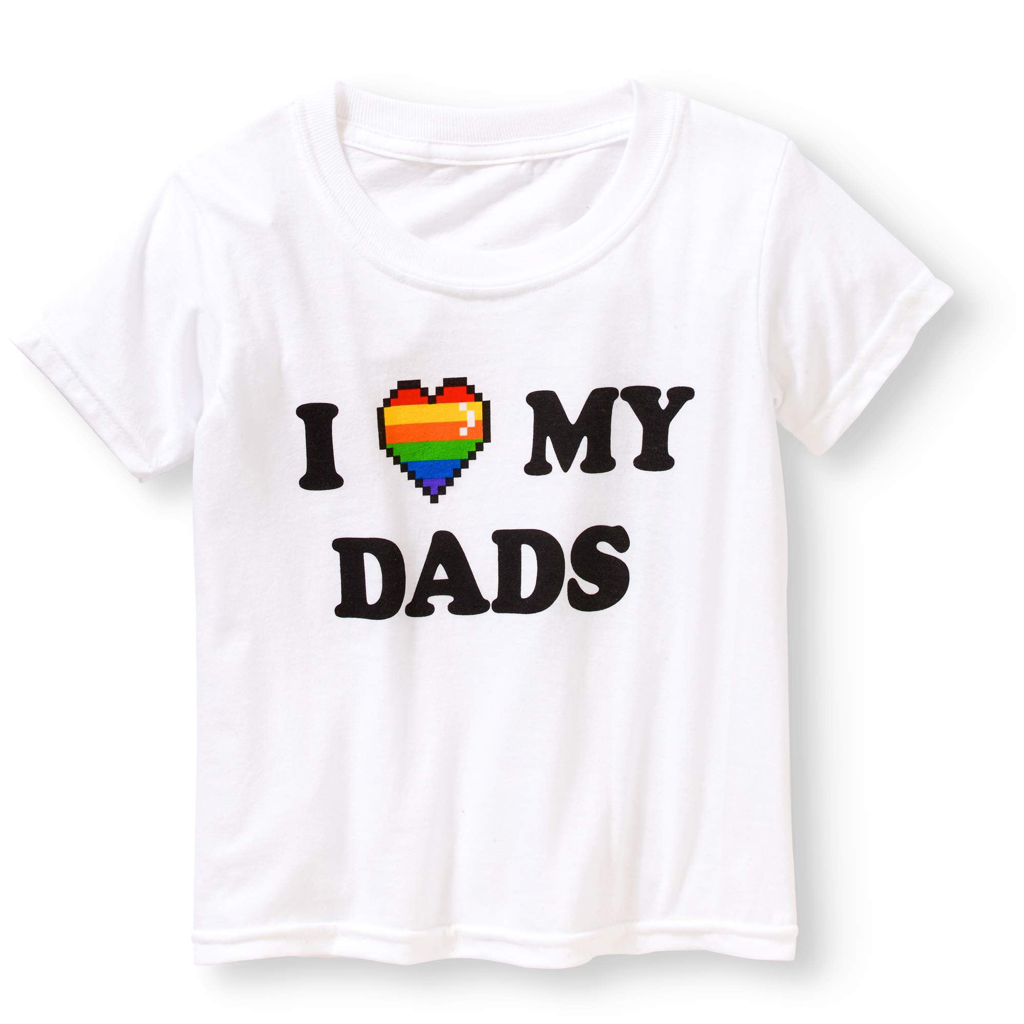 I Love My Daddy Toddler T-Shirt Birthday Gift Idea Cute Heart sweet Crewneck Tee 