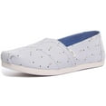 thumbnail image 6 of Toms Grey Exclamation Dot Print Women's Classic Slip On Size 5.5, 6 of 6