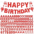 thumbnail image 1 of Kit de Banner DIY Feliz Cumpleaños con 129 Piezas y Brillo Rojo MFLUEEWR, 1 of 8