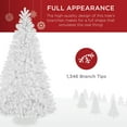 thumbnail image 4 of Best Choice Products Artificial Christmas Tree, 7.5ft Premium Unlit Spruce Design, Dense Branches  White Spruce, 4 of 7