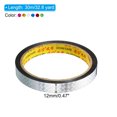 thumbnail image 2 of Unique Bargains 12mmx30m Prism Tape Holographic Reflective Self Adhesive Decor Assorted Color 6 Pack, 2 of 6