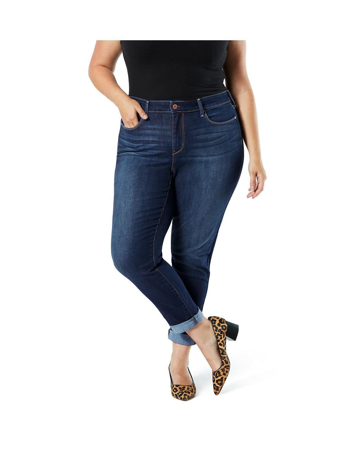 Levi Strauss Signature.™ Women's Plus Modern Slim Cuff