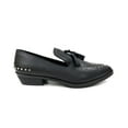 thumbnail image 2 of Bella Black Studded Mules, 2 of 6