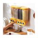 thumbnail image 2 of Dispensador de contenedores de cocina, contenedores de almacenamiento de alimentos sellados montados en la pared, caja de granos, lata de comida Hy, 2 of 5