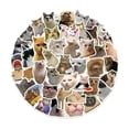 thumbnail image 1 of Etiquetas autoadhesivas Michis Kitten Cats, 50 unidades, 1 of 5