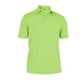 thumbnail image 1 of Monterey Club Men's Point Collar Light Weight Pique Solid Golf Polo Shirt #3670, 1 of 2