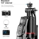 thumbnail image 2 of Trípode con palo selfie de 67 pulgadas para  con  remoto, soporte para teléfono y tornillo de 1/4 de pulgada, trípode extensible esencial de viaje para teléfono celular, cámara, soporte, 2 of 7
