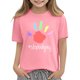 thumbnail image 3 of Camiseta de Vestido de Manga Corta de Niños Moda Lindo Cuello Redondo Impresión Tee Niños Niños Niños Camiseta Tela Suave Y Transpirable Uso Diario Casual, 3 of 8