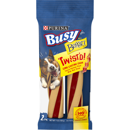 Purina Busy With Beggin' Small/Medium Breed Dog Treats, Twist'd - (6) 2 ct. (Best All Around Hunting Dog Breeds)