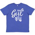 thumbnail image 3 of Inktastic Tractor Girl Youth T-Shirt, 3 of 5
