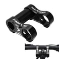 thumbnail image 3 of Folding Bike Double Stem Aluminum Stem 25.4mm Riser Adapter Alloy for Cycling Spare Replacement Black, 3 of 8