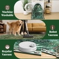thumbnail image 4 of Runner Rugs for Hallway, Yamaziot 2'x10' Faux Jute Rug Runner Non Slip Woven Texture Floor Carpet Farmhouse Rug for Kitchen Entryway Outdoor Patio, Natural Jungle Animals Print Decor, 4 of 8