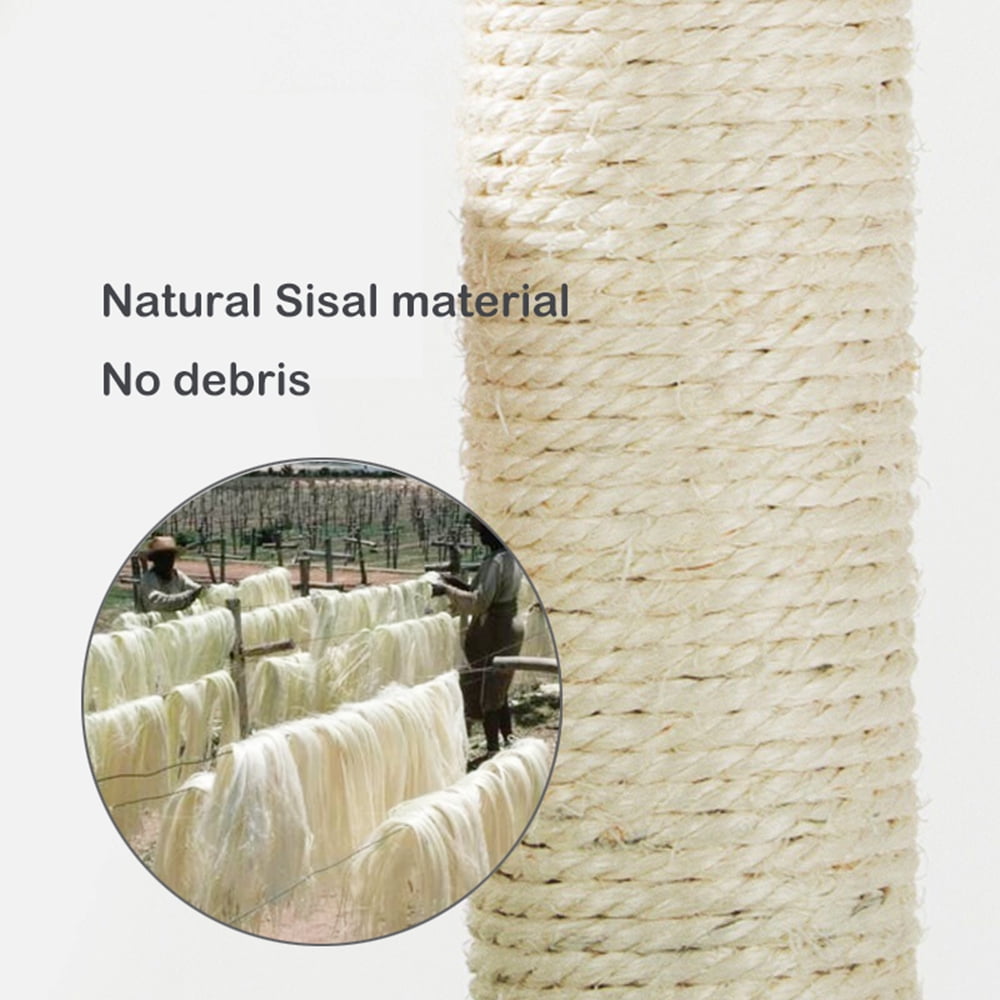 Meikuler Cat Scratching Post, Mushroom Scratcher Toys for Cats & Kittens, Natural Sisal Cat Scratchers for Cats