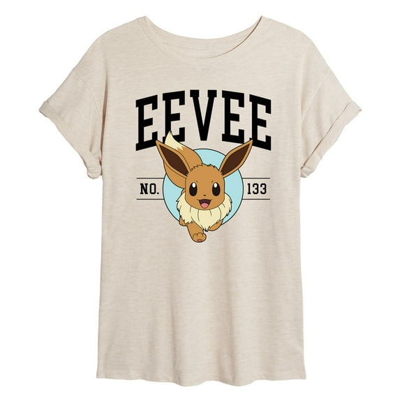Pokémon - Eevee Collegiate - Women's Oversized T-Shirt