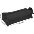 thumbnail image 2 of 2 Pièces Petit Sac à Outils Sac de Rangement d'Outil Portable Toile Sac à Outils Multifonctions Sac à Fermeture Éclair Sac à Fermeture Éclair Organisateur de Stockage Polyvalent Sac à Fermeture Éclair (Noir), 2 of 5