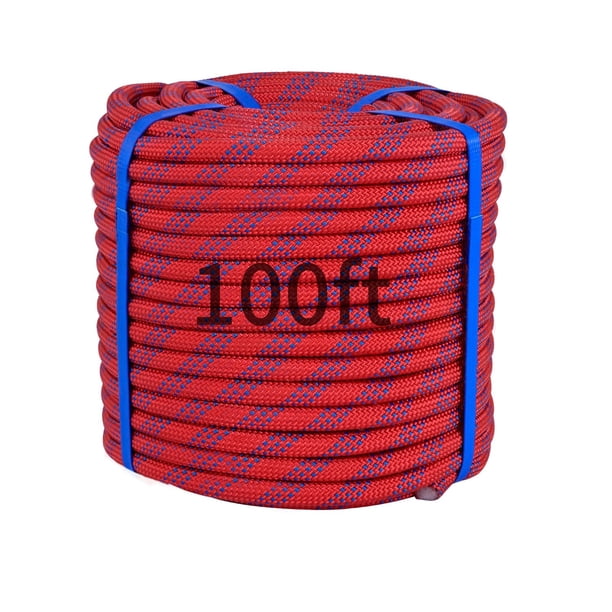 Cuerda de escalada Kynara Bull de nailon resistente de 4/3 pulgadas y 30 m