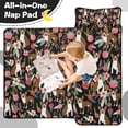 thumbnail image 4 of Boston Terrier Dog with Pioneer Flower Toddler Nap Mats for Kids Preschool,Sleeping Mat Bag or Kids,Toddler Sleeping Bag,Toddler Nap Mat or Daycare, 4 of 6