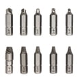 thumbnail image 2 of BTOER 10Pcs Damaged Screw Extractor Drill Bit Set Stripped Screw Extractor Kit For Hexagon Screw Broken Bolt Extractor For Woodworking, 2 of 9