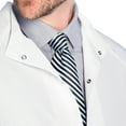 thumbnail image 6 of Landau Unisex Essential Lab Coats Classic Relaxed Fit Breathable Fade Resistant 2 Pockets Snap Full-Length Lab Coat Scrub, Style 9135-20, 6 of 7