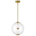 thumbnail image 4 of 33107LCB-Hinkley Lighting-Elin - 14W LED Medium Globe Pendant-15.5 Inches Tall and 14 Inches Wide-Lacquered Brass Finish, 4 of 13