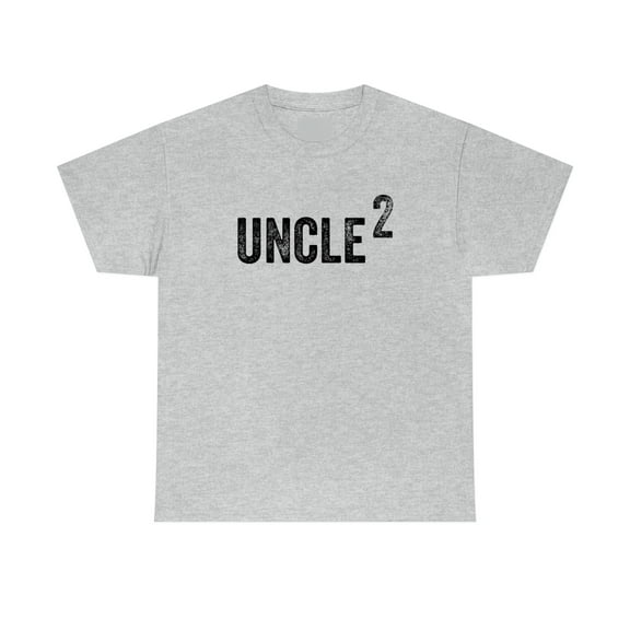 Uncle Squared - Funny Gift for Brother - New Baby Announcement Tee - ID:301