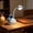Blue, variant on Ke1Clo Astronaut Desk Lamp, USB Rechargeable LED Reading Light for Students, Eye-Protection Small Lamp with Flexible Gooseneck for Bedroom Bedside Study, Red