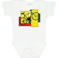 thumbnail image 3 of Inktastic Bike Pattern Blocks Boys or Girls Baby Bodysuit, 3 of 5