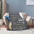 thumbnail image 4 of LHSHID Bereavement Gifts Sympathy Gift Blanket Flannel Soft and Comfortable Anti static Bed Sofa Blanket 50x60in, 4 of 5