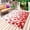 Red, variant on Ombre Red Polka Dot Outdoor Rug for Patio/Deck/Porch, Non-Slip Large Area Rug 3 x 5 Ft, Abstract Watercolor Geometric Gradient Indoor Outdoor Rugs Washable Area Rugs, Camping Rug Carpet Runner