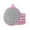 Pink #2, variant on Double-Sided Sponge Dish Scrubber | Soft & Scouring Sides for Pots Pans & Dishes | Kitchen Oil & Grease Remover | 5-Pack | 4.7 x 4.7 Inches