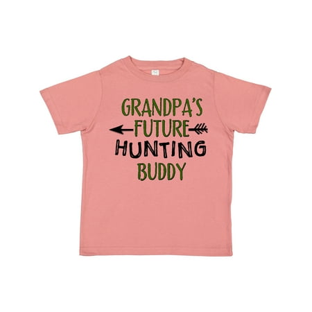 

Inktastic Grandpas Future Hunting Buddy Gift Toddler Boy or Toddler Girl T-Shirt