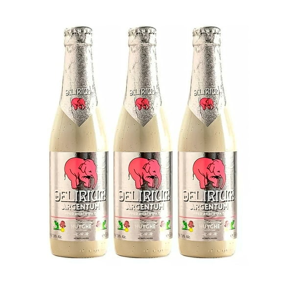 Tripack Cerveza Delirium Argentum Amber Ipa 330 ml Delirium Amber Ipa