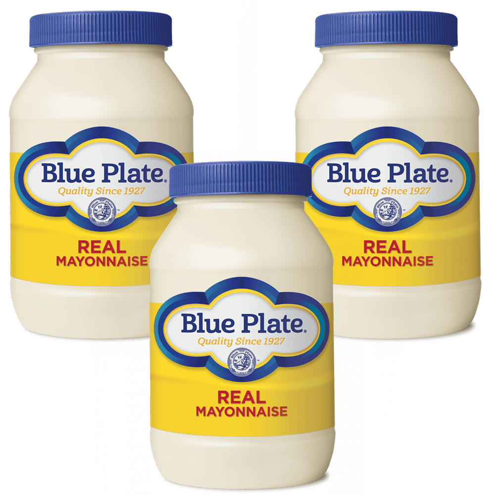 Blue Plate 30 oz Mayonnaise Pack of 3