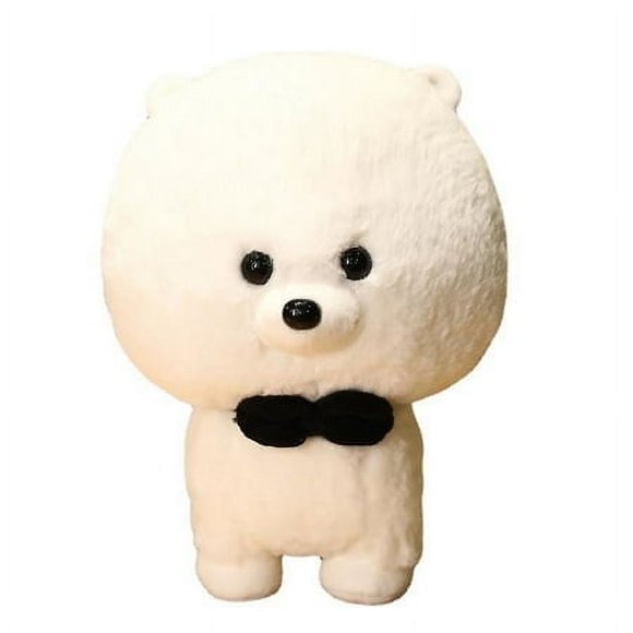 Cute Bichon Frize Doll Plush Toy Children Pillow Bed Doll Small Doll