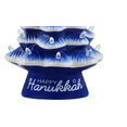 thumbnail image 5 of Mr. Christmas Nostalgic Ceramic Hannukah Conical Pre-Lit 12 in Christmas Tree, 5 of 5