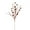 Copper, variant on Vickerman 33" Turquoise Ball and Coin Glitter Twig Spray, 6 per bag.