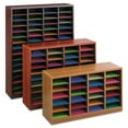 thumbnail image 2 of Safco E-Z Stor Mahogany Wood Mail Organizer -  36 Compartments, 2 of 2