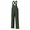 Dark Green-Large, variant on Dark Green XX-Large Waterproof Heavy-Duty Rubber Bib Work Pants for Industrial Fishing Farming